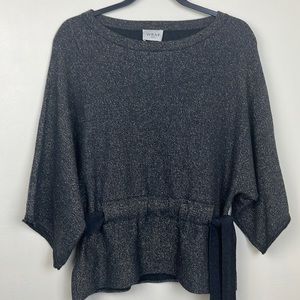 Wrap London Tie waist sweater